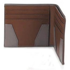Bonastre/Leather Wallet (Black/Brown) - OBEIOBEI