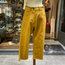 Load image into Gallery viewer, 義大利設計師品牌/Mustard Trousers - OBEIOBEI