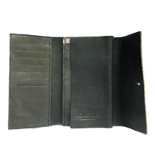 Load image into Gallery viewer, Delle Cose/Black horse suede wallet - OBEIOBEI