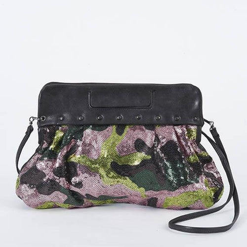 Delle Cose/Camouflage Sequin Two-way Bag - OBEIOBEI