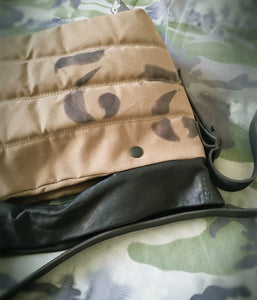 Delle Cose/Military Green Canvas Bag - OBEIOBEI